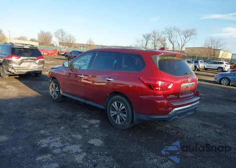 2020 Nissan Pathfinder Sv 4Wd из США, поврежденный, VIN 5N1DR2BM7LC637792